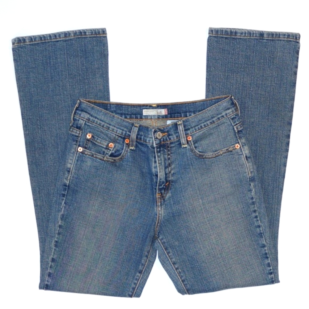 LEVI'S 515 Mid Rise Bootcut Jeans size 6